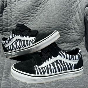 Vans Zebra Velcro